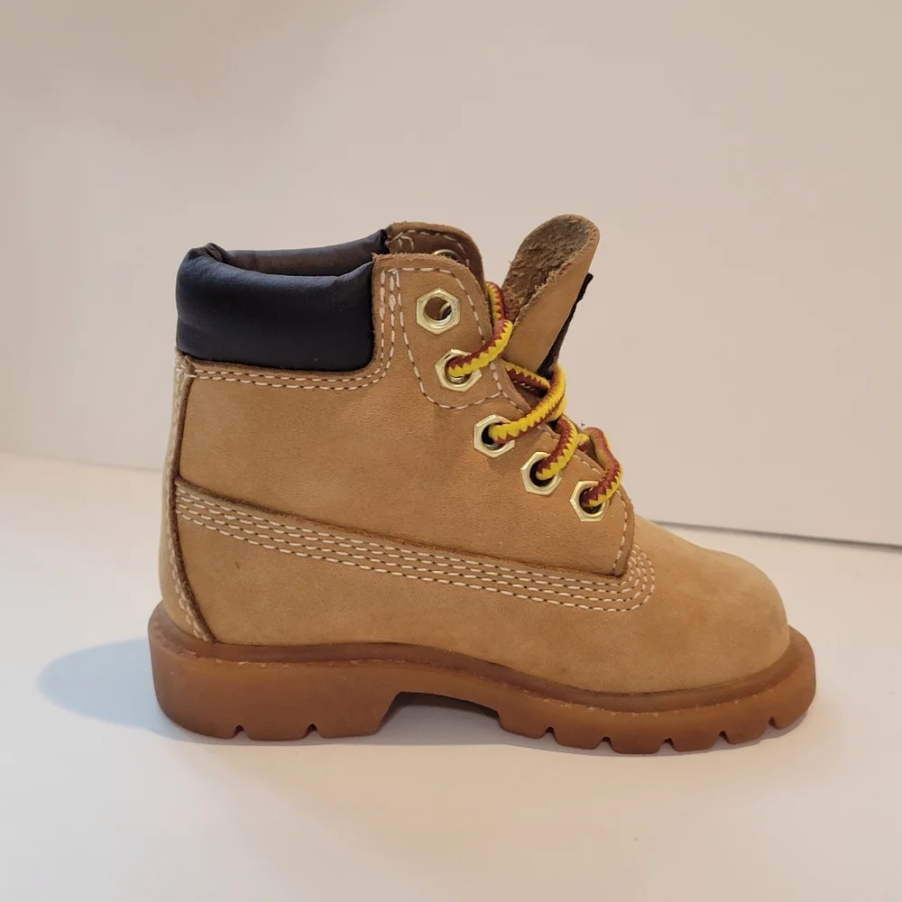 Timberland Premium 6in boots for Toddler Size 5 infant waterproof hike w…